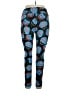 Lularoe Print Blue Leggings Size 1X (Tall & Curvy) - photo 2