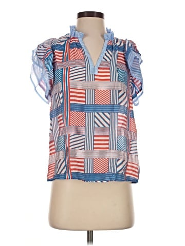 THML Short Sleeve Blouse (view 1)