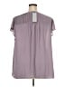 Daniel Rainn 100% Polyester Purple Short Sleeve Blouse Size 3X - photo 2