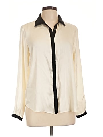 Zara Basic Long Sleeve Blouse (view 1)