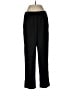 Bob Mackie Solid Black Casual Pants Size L - photo 1