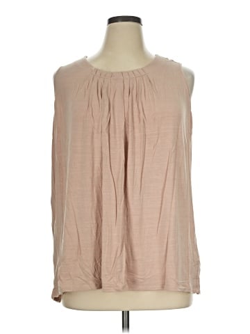 DG^2 by Diane Gilman Sleeveless T-Shirt (view 1)