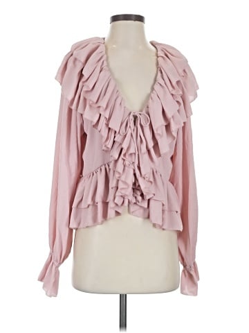 Torn by Ronny Kobo Long Sleeve Blouse (view 1)