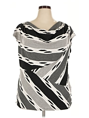 Roz & Ali Sleeveless Blouse (view 1)