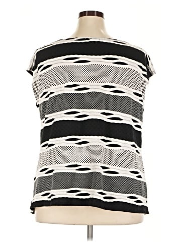 Roz & Ali Sleeveless Blouse (view 2)