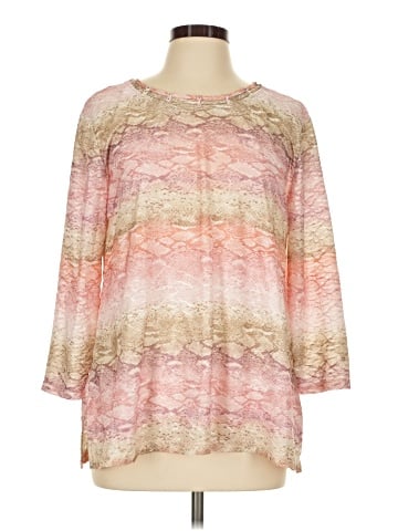 Alfred Dunner 3/4 Sleeve Blouse (view 1)