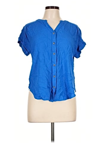 Blu Pepper Short Sleeve Blouse (view 1)