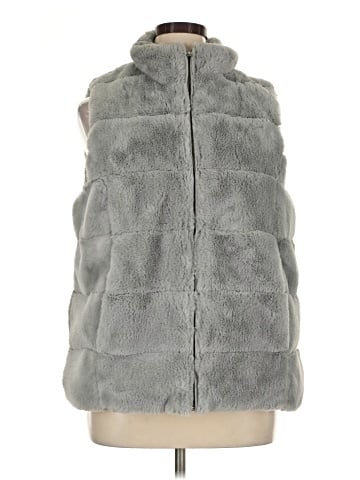 Catherine Malandrino Faux Fur Vest (view 1)