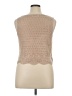 No Comment 100% Acrylic Tan Cardigan Size XL - photo 2