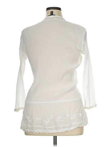 Lauren Jeans Co. 3/4 Sleeve Blouse (view 2)