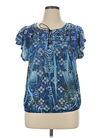 DressBarn Short Sleeve Blouse (view 1)