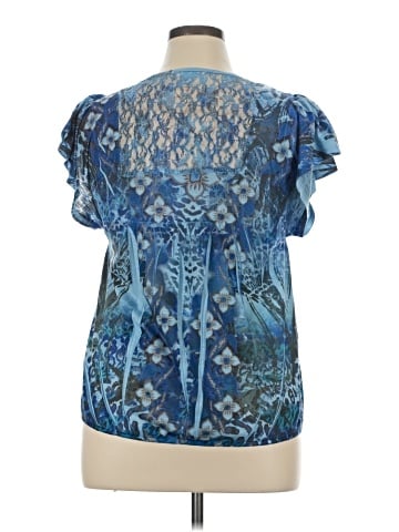 DressBarn Short Sleeve Blouse (view 2)