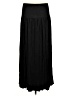 Simlu Solid Black Casual Skirt Size L - photo 2