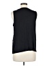 Apt. 9 100% Polyester Silver Sleeveless Top Size M - photo 2