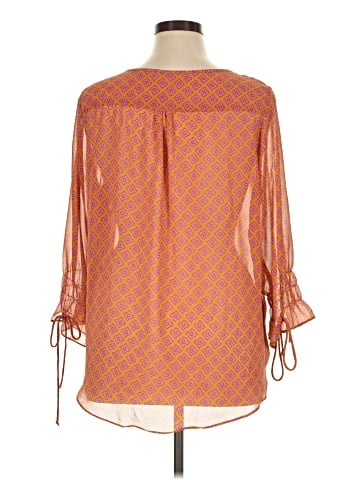 Umgee 3/4 Sleeve Blouse (view 2)
