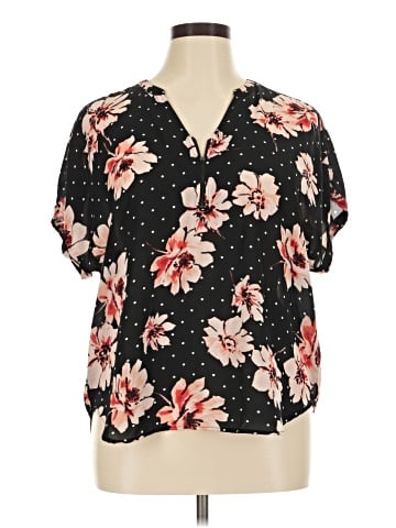 Maurices Short Sleeve Blouse (view 1)