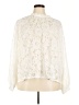 ModCloth 100% Polyester Ivory Long Sleeve Blouse Size 3X - photo 1