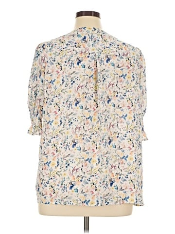 Jones & Co Short Sleeve Blouse (view 2)