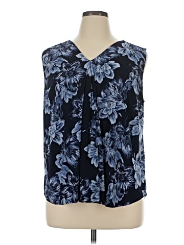 Roz & Ali Sleeveless Blouse (view 1)