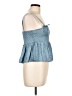 American Eagle Outfitters 100% Polyester Blue Sleeveless Top Size L - photo 4