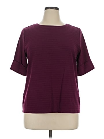 Liz Claiborne Short Sleeve Top (view 1)