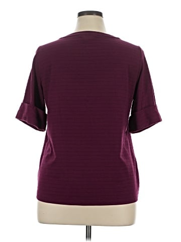 Liz Claiborne Short Sleeve Top (view 2)