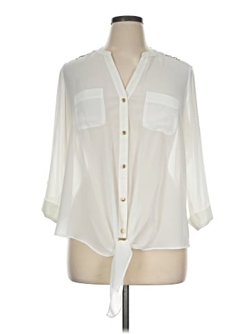 New Directions 3/4 Sleeve Blouse (view 1)