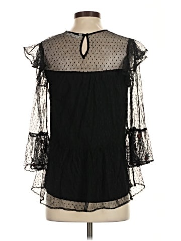 Zara Basic 3/4 Sleeve Blouse (view 2)