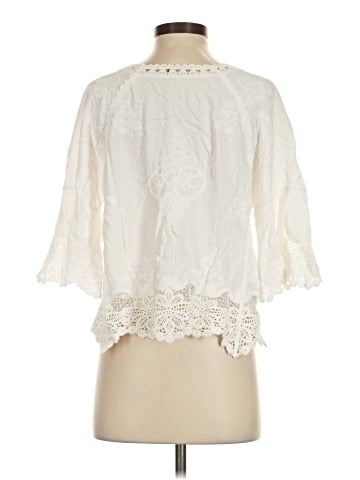 Democracy 3/4 Sleeve Blouse (view 2)
