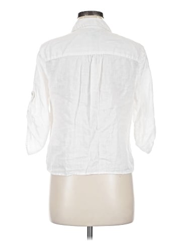 INC International Concepts 3/4 Sleeve Button-Down Shirt (view 2)