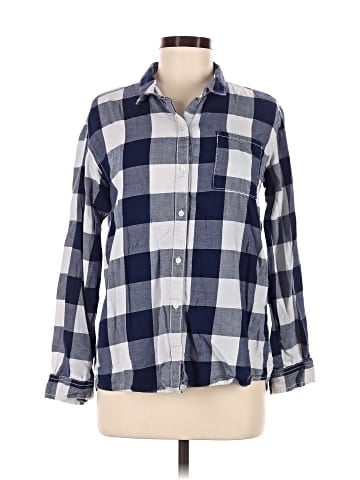 Old Navy 3/4 Sleeve Button-Down Shirt (view 1)