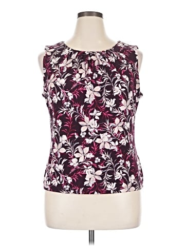 Calvin Klein Sleeveless Blouse (view 1)
