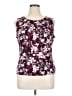 Calvin Klein Purple Sleeveless Blouse Size XL - photo 1