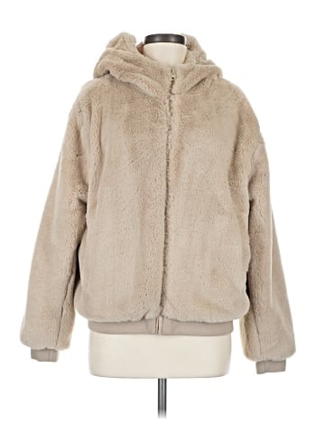 Blanc Noir Faux Fur Jacket (view 1)