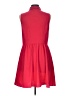 Maison Jules 100% Polyester Solid Red Casual Dress Size L - photo 2