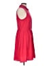 Maison Jules 100% Polyester Solid Red Casual Dress Size L - photo 4
