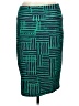 Lularoe Graphic Teal Casual Skirt Size M - photo 1