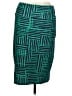 Lularoe Graphic Teal Casual Skirt Size M - photo 2