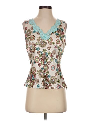 Jaloux Sleeveless Silk Top (view 1)