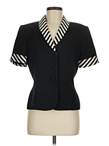 Kasper A.S.L. Short Sleeve Blouse (view 1)