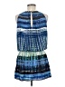 Ramy Brook 100% Polyester Graphic Blue Cocktail Dress Size M - photo 2