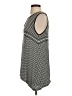 Max Studio White Silver Sleeveless T-Shirt Size S - photo 5