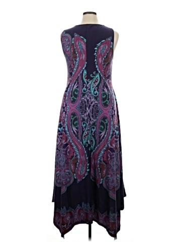 Ice Silk Casual Dress (view 2)