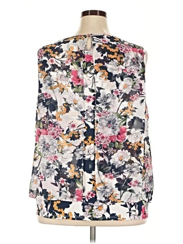 Roz & Ali Sleeveless Blouse (view 2)