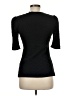 Deletta Black Short Sleeve Top Size M - photo 2