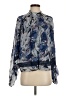 Tularosa 100% Polyester Blue Long Sleeve Blouse Size XS - photo 1