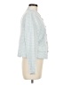 Allegra K 100% Polyester Checkered-gingham Blue Jacket Size M - photo 4