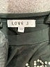 Love J Black Pullover Sweater Size L - photo 7