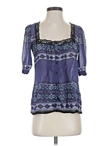 Full Tilt Short Sleeve Blouse (view 1)
