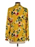 Rose + Olive 100% Polyester Yellow 3/4 Sleeve Blouse Size S - photo 2